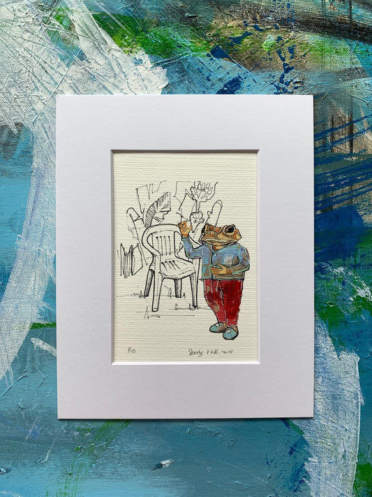 Print- Concho Bailando + Una Monoblock