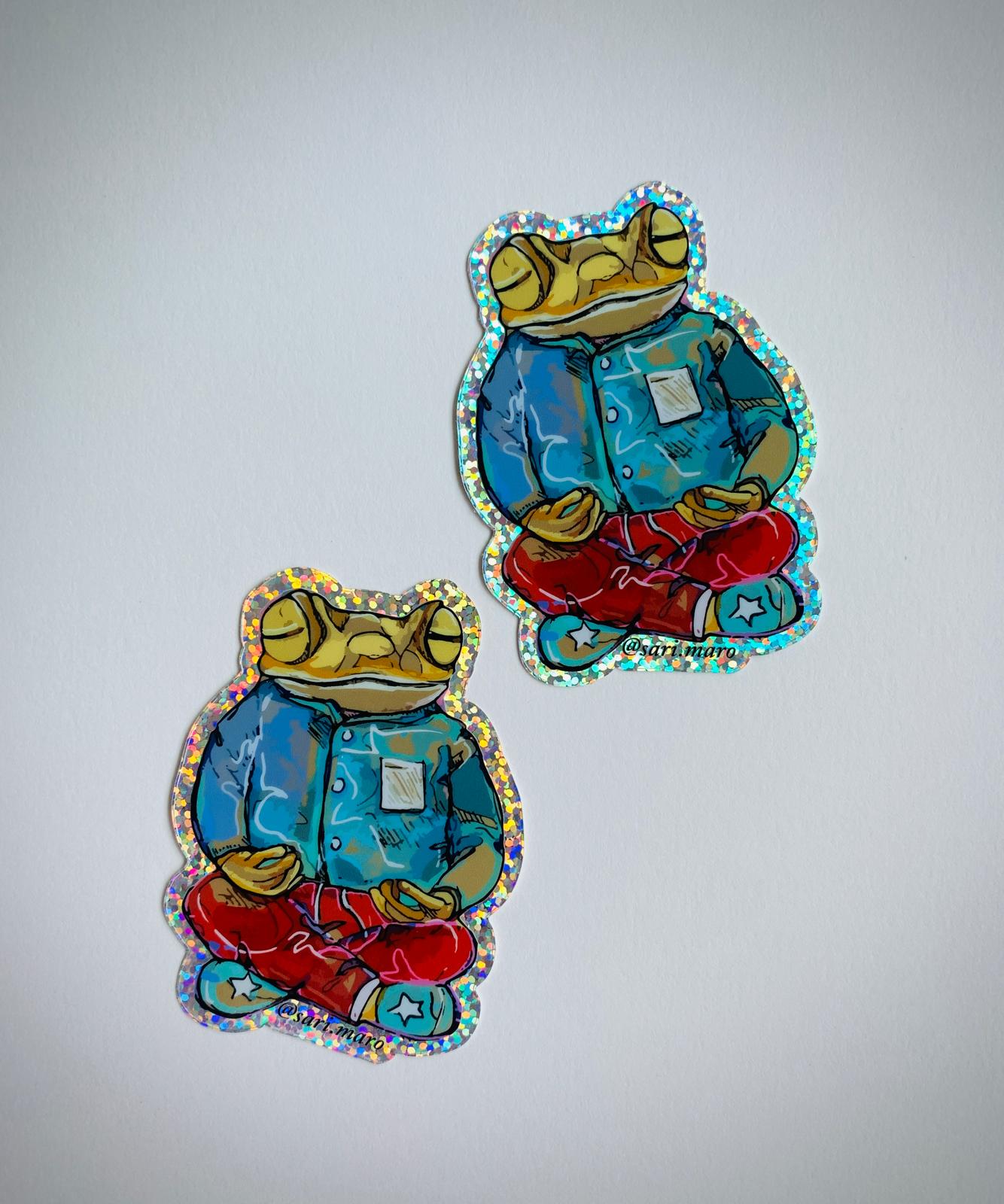 Stickers- Concho Meditando