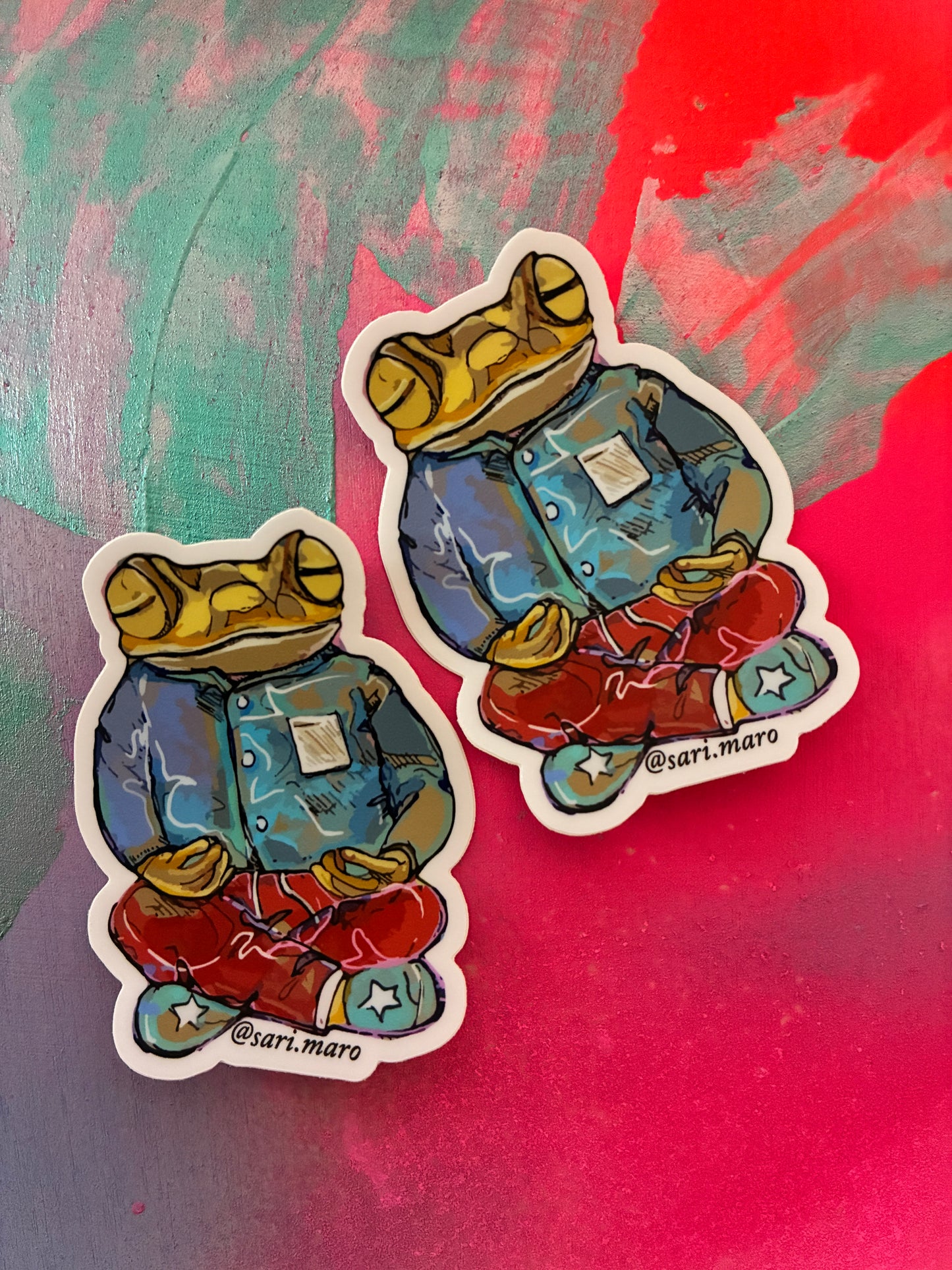 Stickers- Concho Meditando