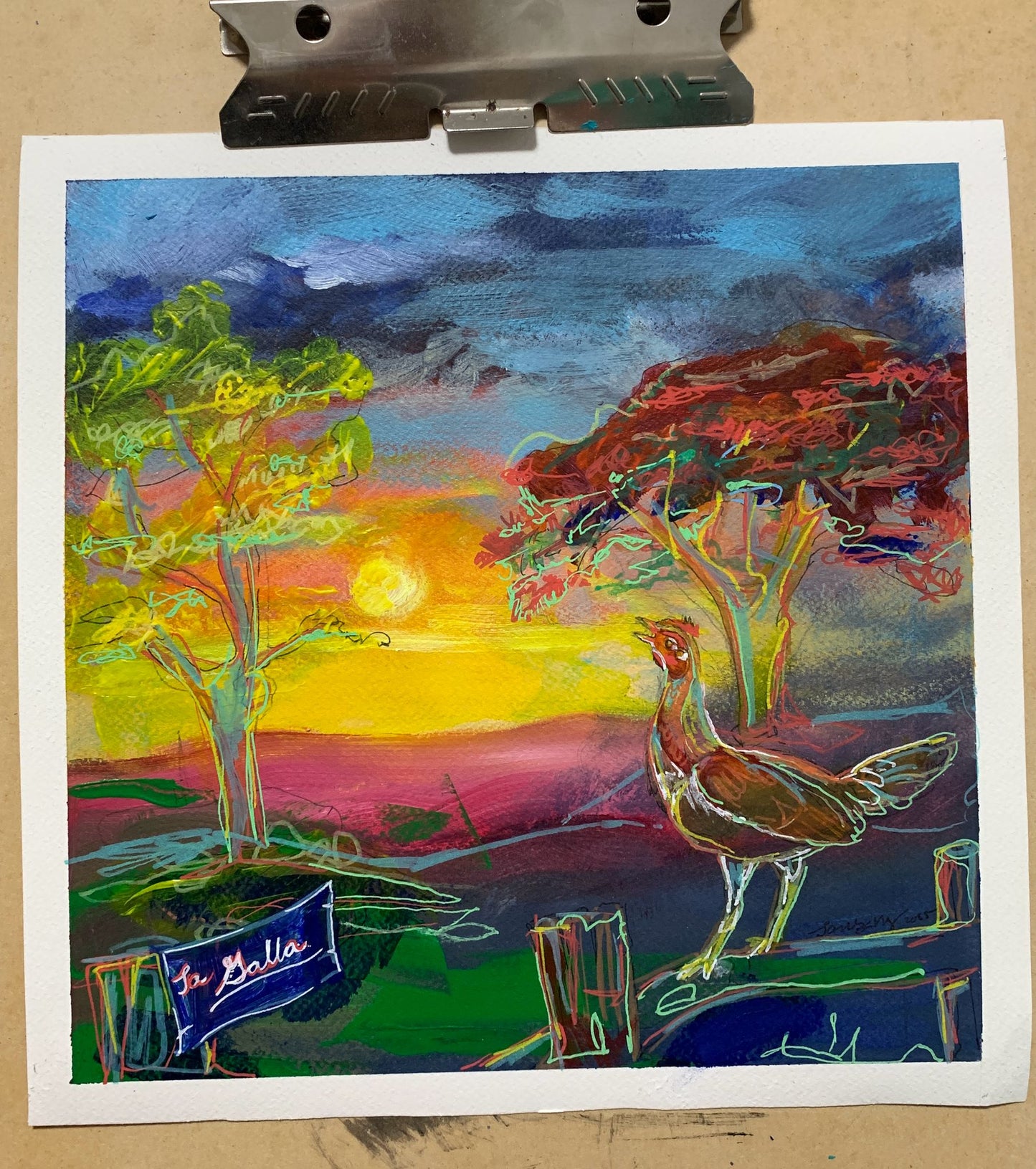 Escena Puertorriqueña: Amanecer