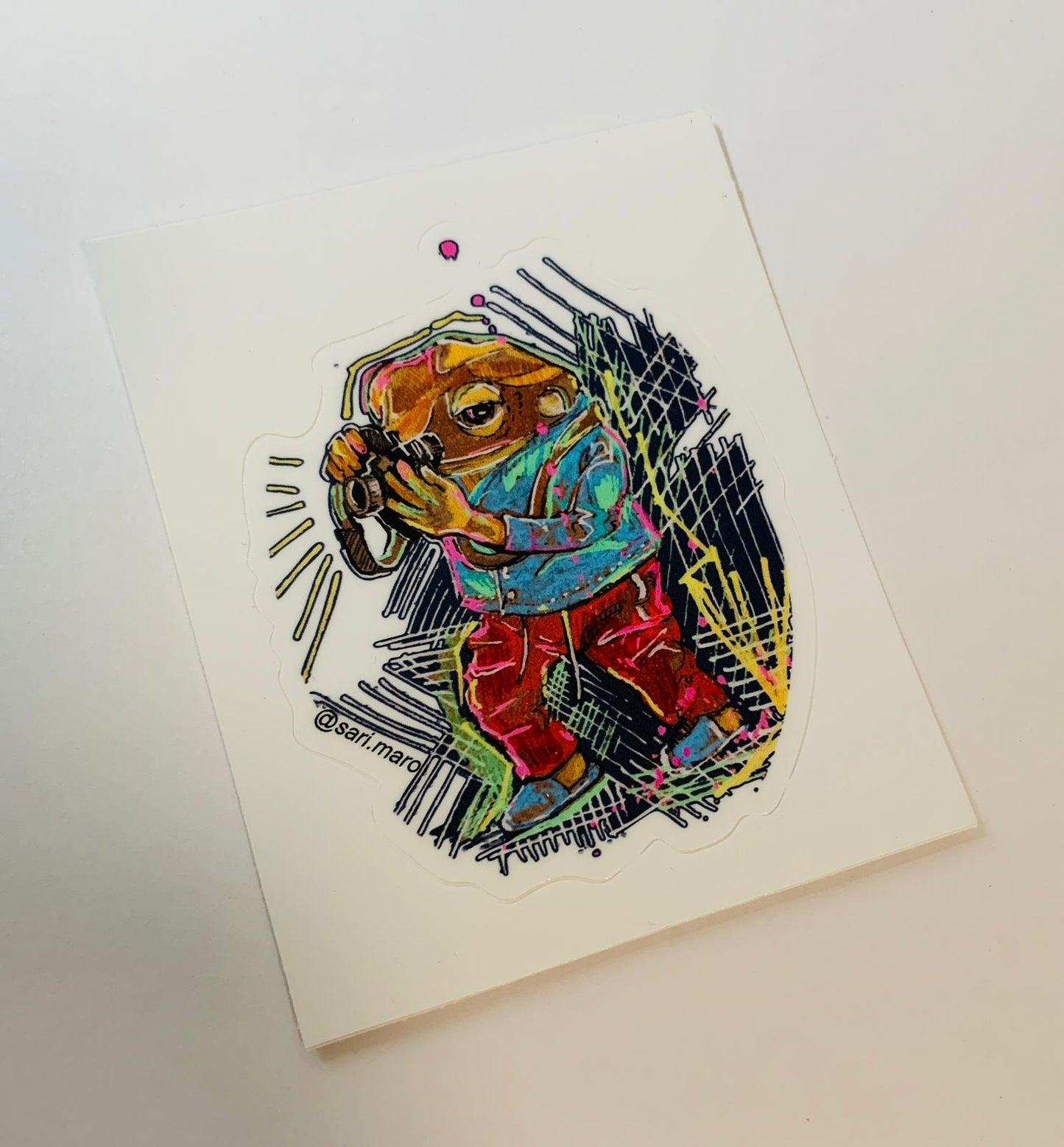 Stickers- Sapito Concho DTMF