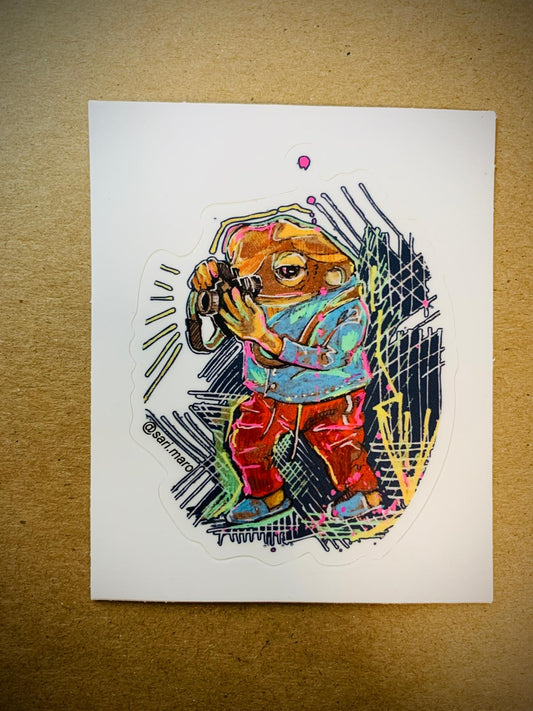 Stickers- Sapito Concho DTMF