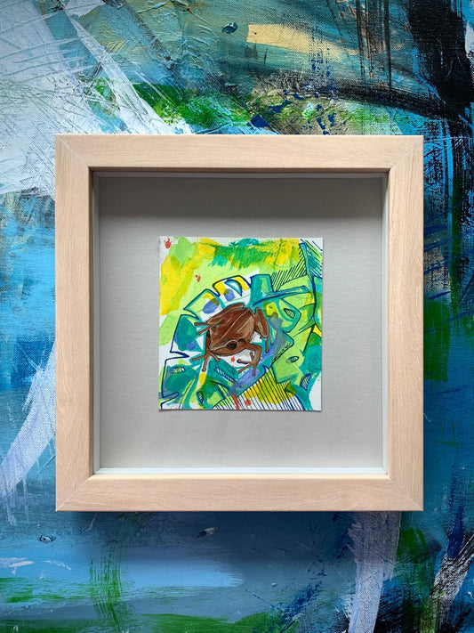 Original- Coqui (enmarcado)