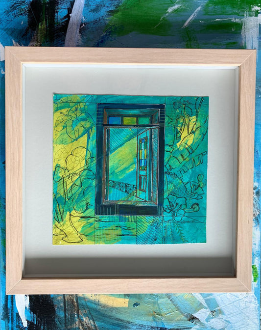 Original: Ventana del Colegio (enmarcado)