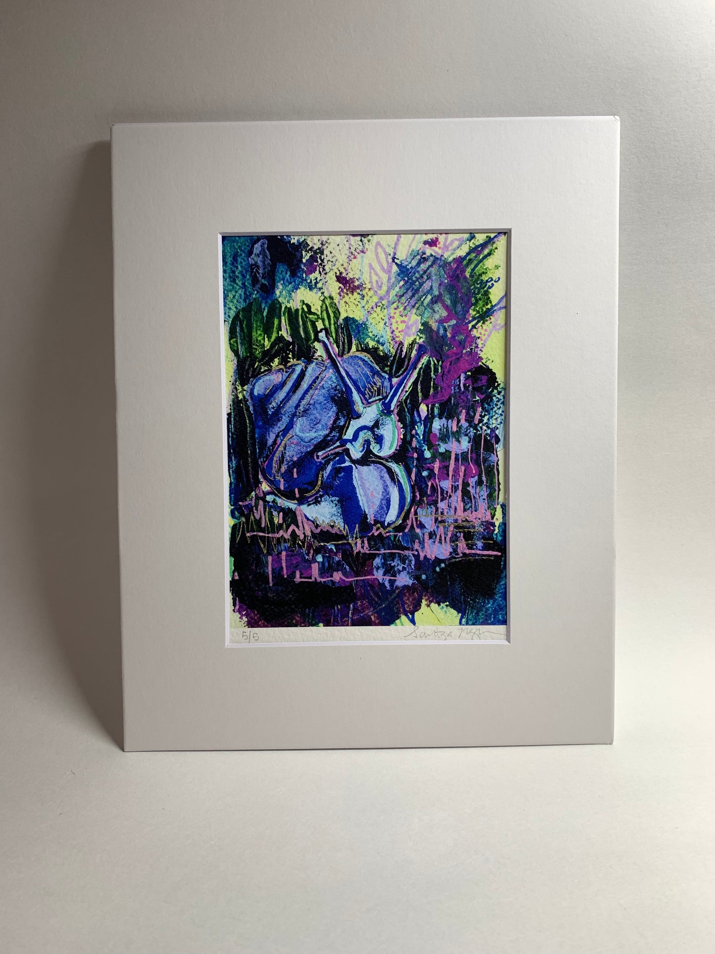 Ink- Blue Snail