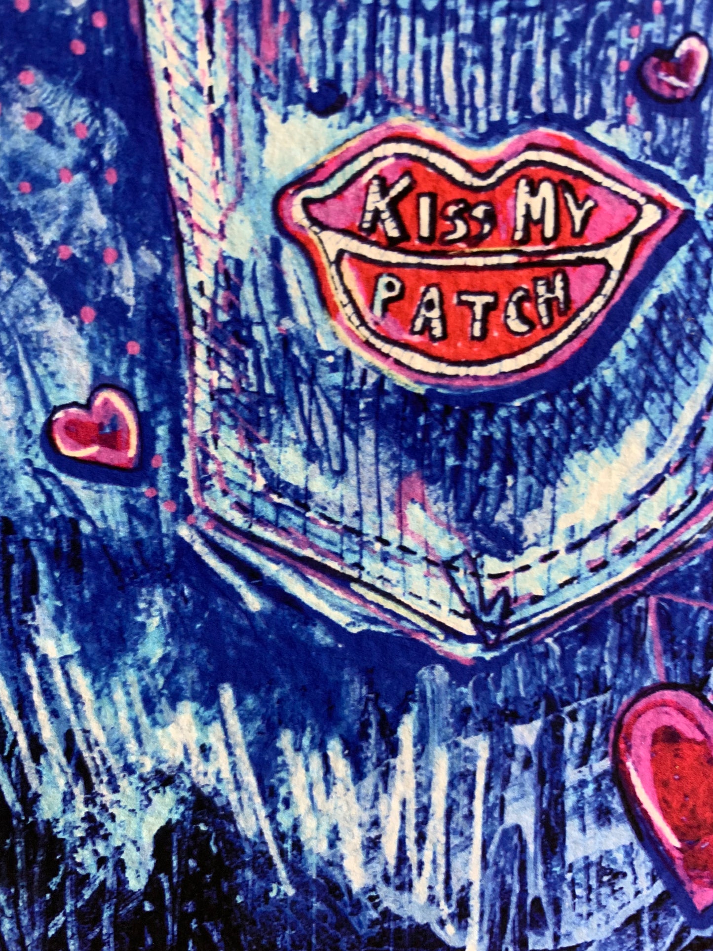 Ink- Kiss my patch