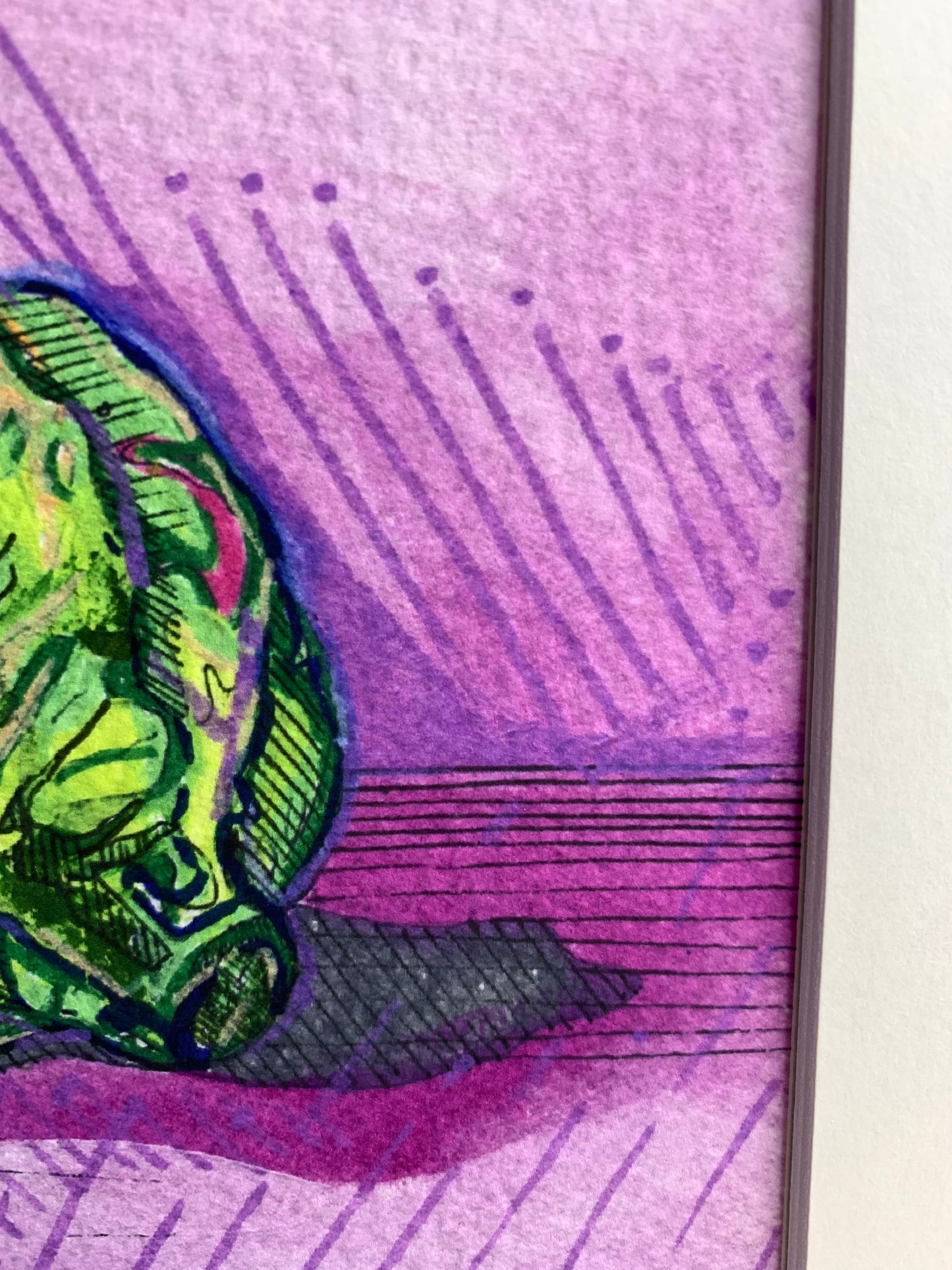 Ink- brussel sprout