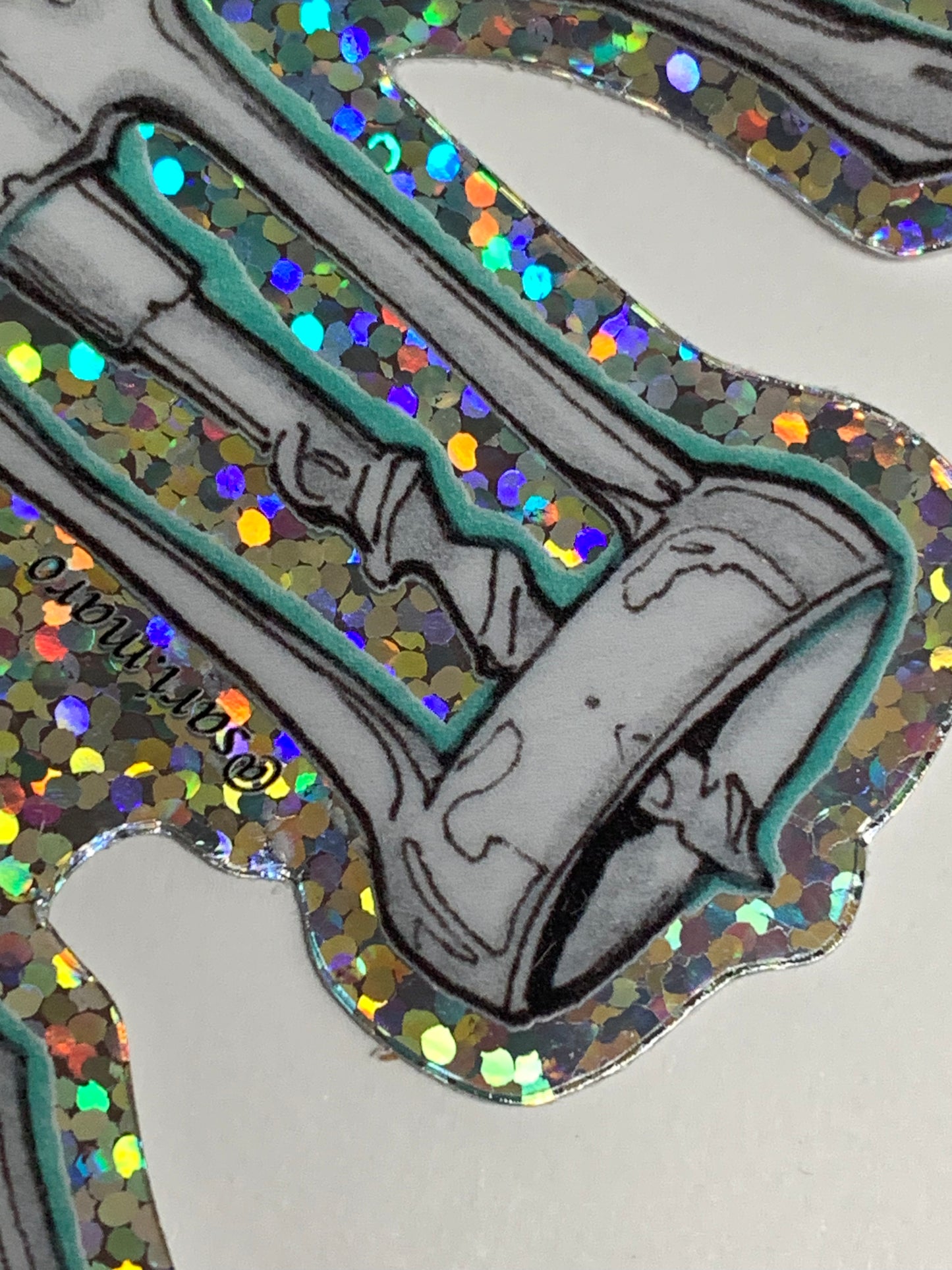 Stickers- Glitter Wine Opener