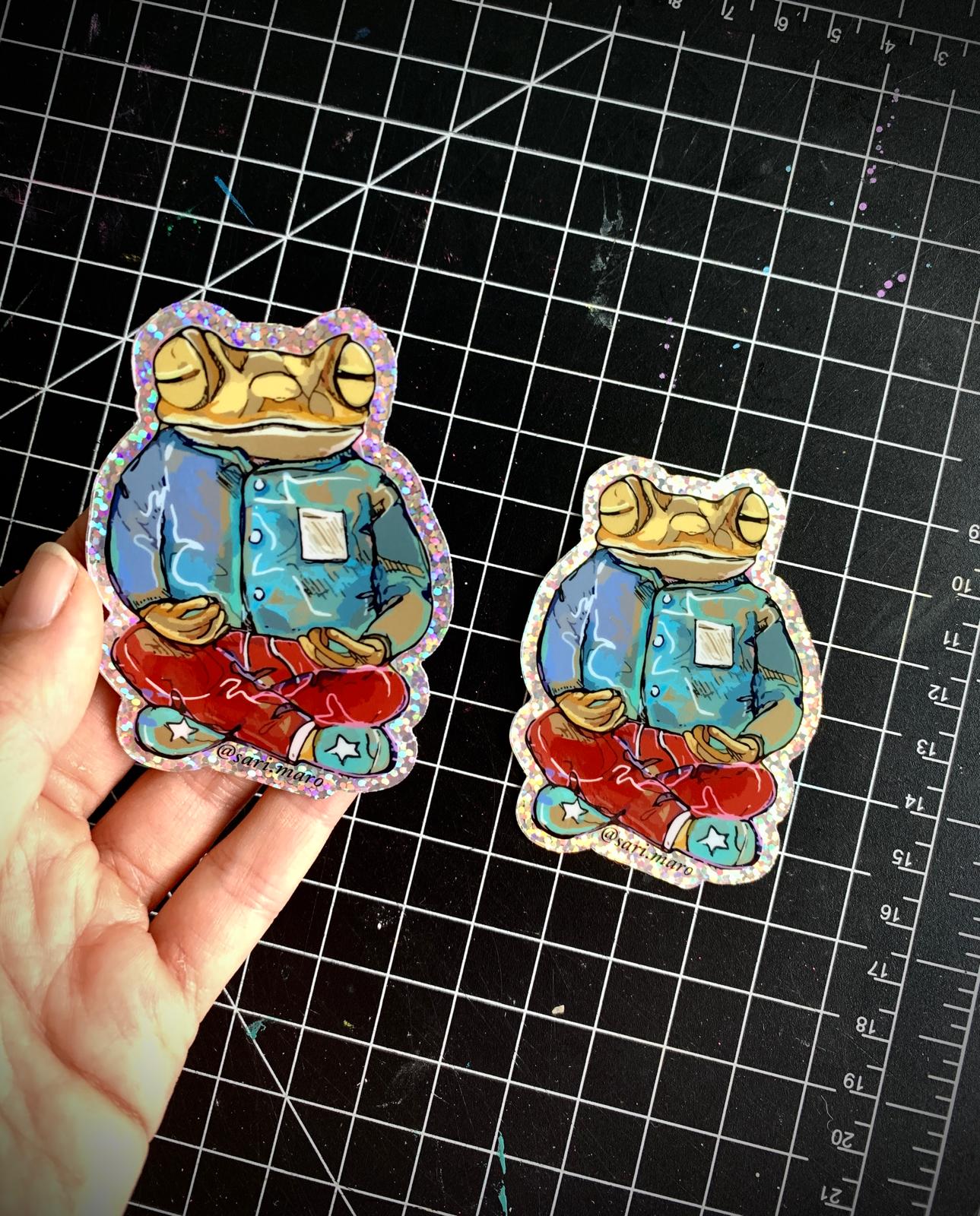 Stickers- Concho Meditando